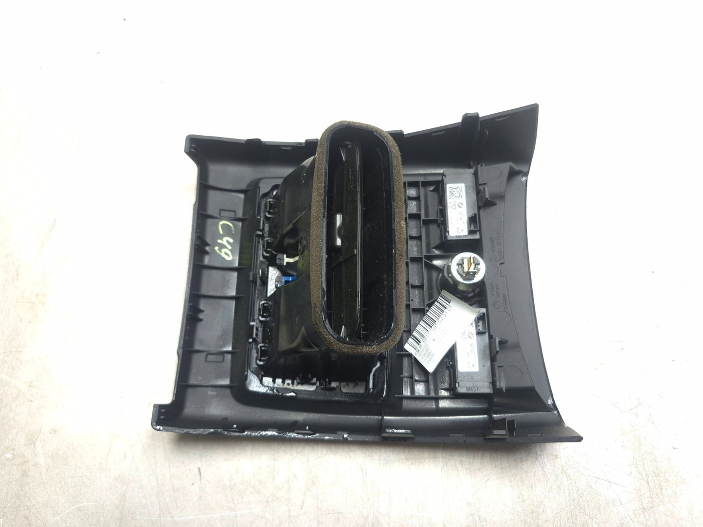 2013 BMW 328i F30 Center Console Rear Panel Air Vent & Heated Seat OEM