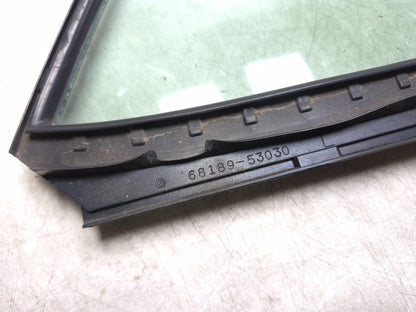 2009 Lexus IS250 Rear Door Quarter Window Glass Left Driver Side OEM