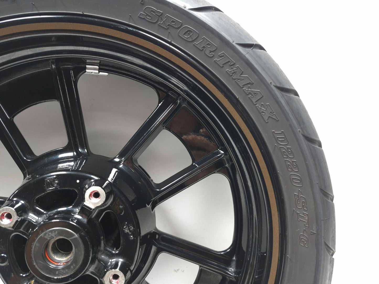 2015-2024 Kawasaki Vulcan S 650 Rear Wheel Rim Black 17x4.5 OEM