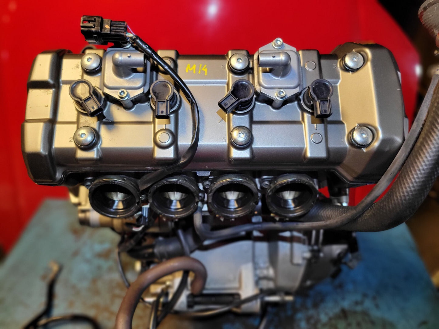 15 16 17 18 Kawasaki Versys 1000 Klz1000 Engine Motor 7,636 Miles ✅