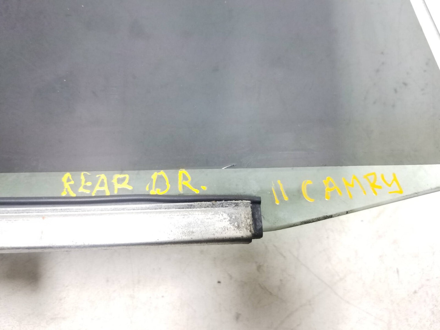 2007 - 2011 Toyota Camry Door Window Glass Rear Driver Side Left OEM