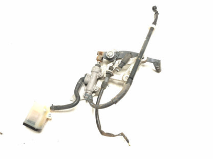 2013 Honda Cbr250 Front Right Foot Peg Bracket & Master Cylinder Brake Pedal OEM