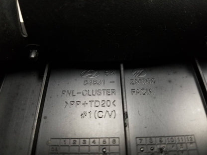 2009-2016 Hyundai Genesis Coupe Speedometer Cluster Trim OEM