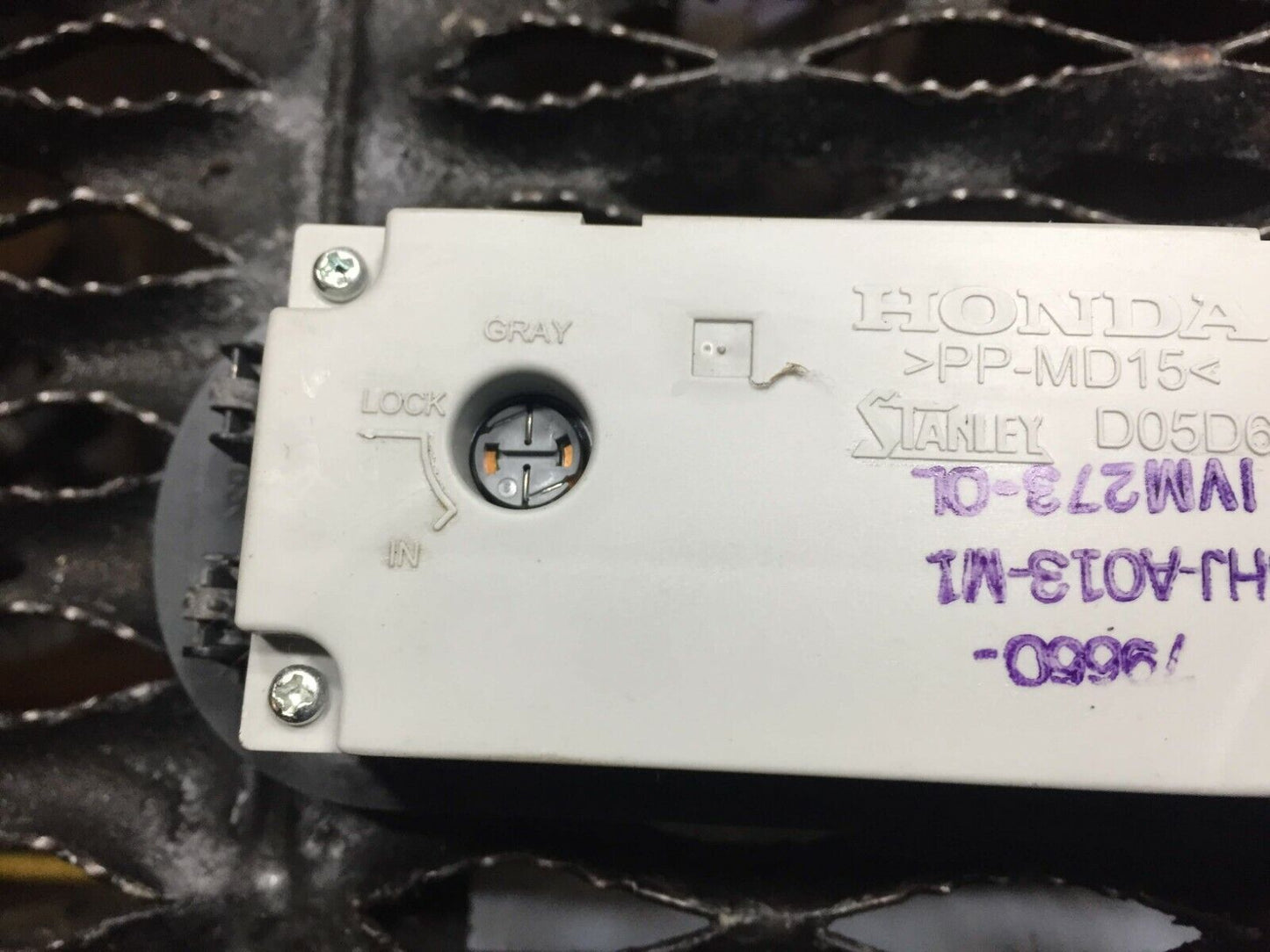08 09 10 Honda Odyssey Rear Temperature Control Switch OEM D43