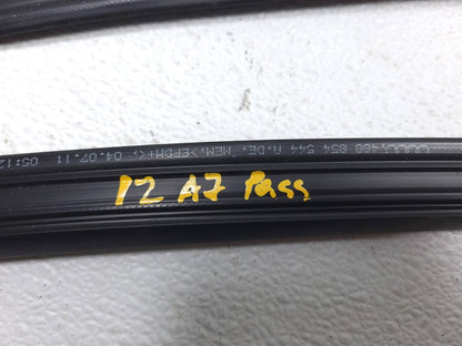 2012 Audi A7 Roof Frame Weatherstrip Seal Pair Left Right OEM