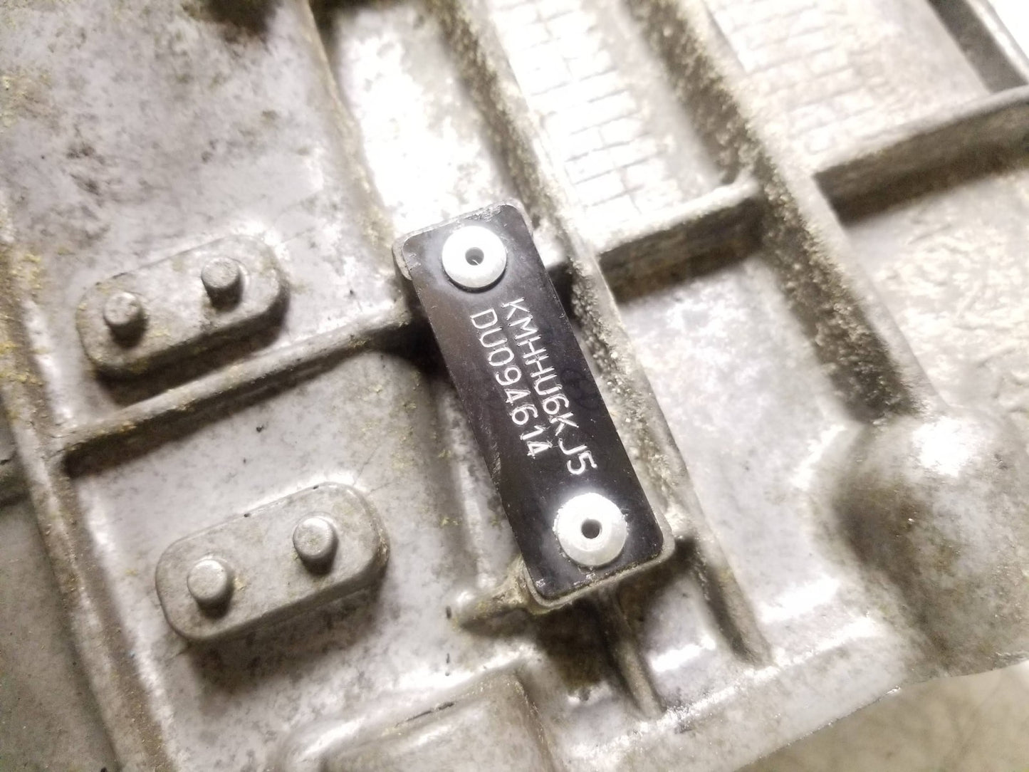 2013 Hyundai Genesis Coupe Manual Transmission Bell Housing OEM