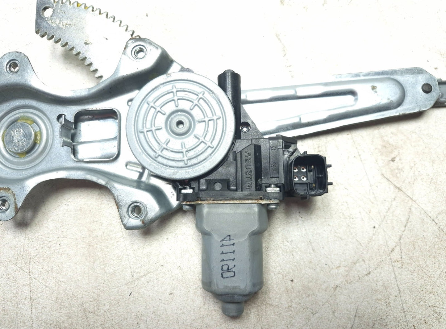 2015 Nissan Juke Window Regulator Motor Rear Passenger Side Right OEM