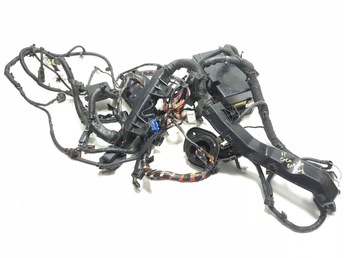 2011 Hyundai Genesis Coupe Under Hood Wire Harness W/ Fuse Box 91205-2m445 OEM