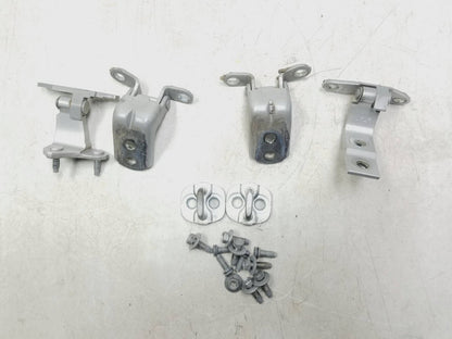 2009 Infiniti G37 Passenger Side Door Hinge & Striker 6pcs W/ Bolt 10pcs OEM