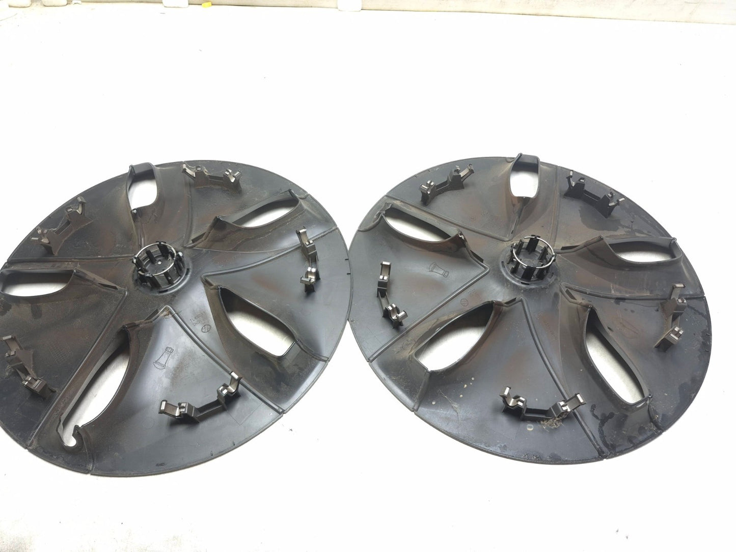 2019 Tesla Model 3 Aero Wheel Rim Hub Cap 18" Pair OEM