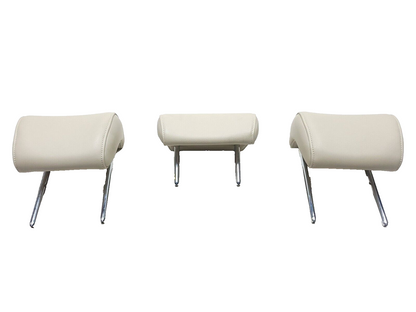 2009 - 2012 Audi A4 Sedan Rear Seat Headrest 3pcs OEM