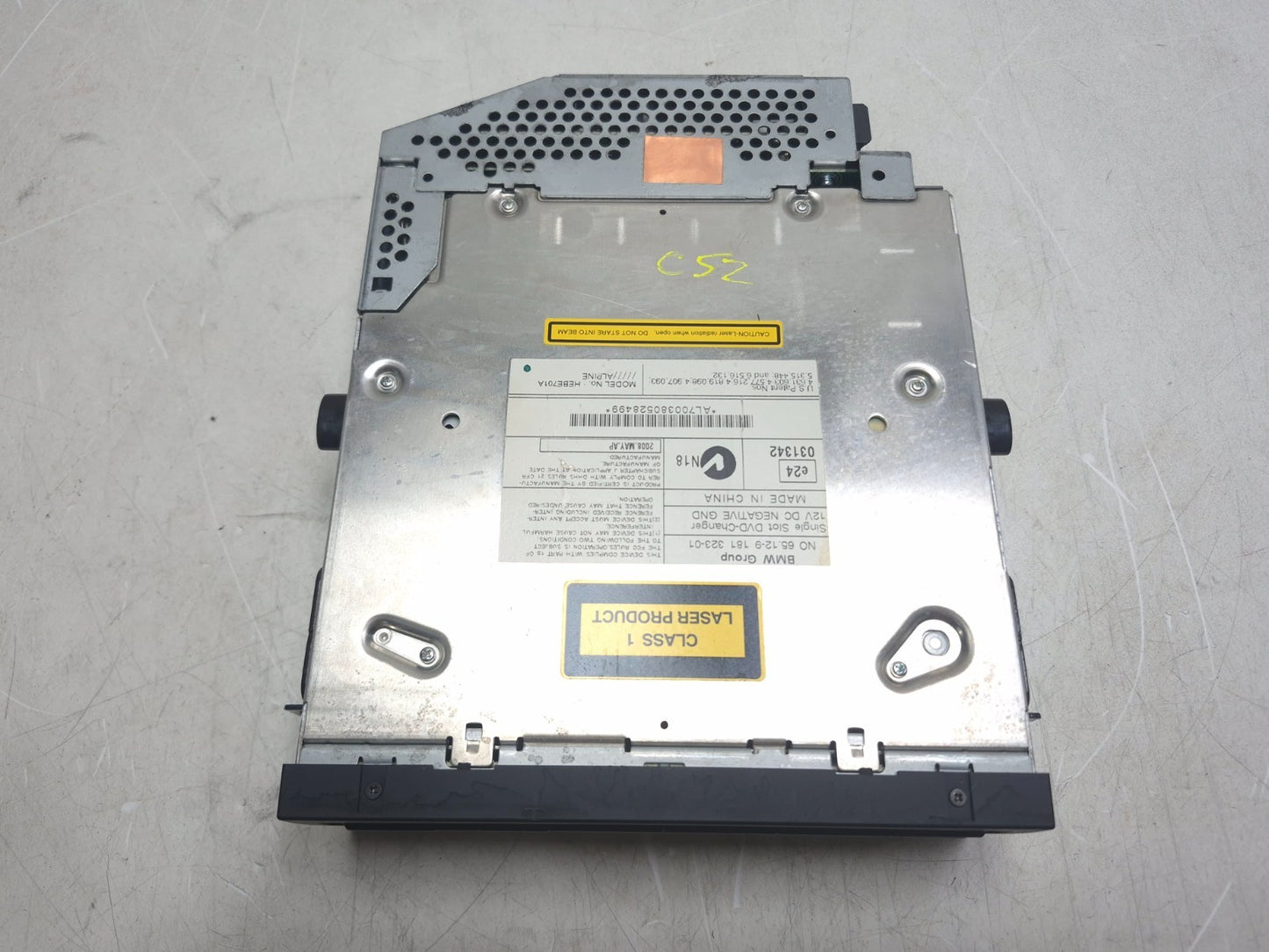 2008 BMW X6 E71 Dvd Changer Player Receiver OEM