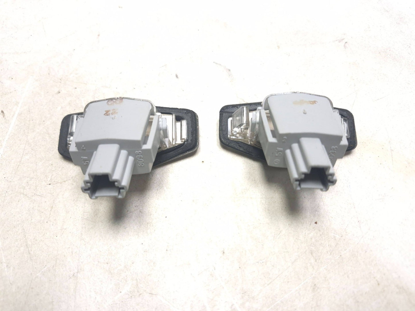 2008 Acura Tl License Plate Light Left & Right OEM