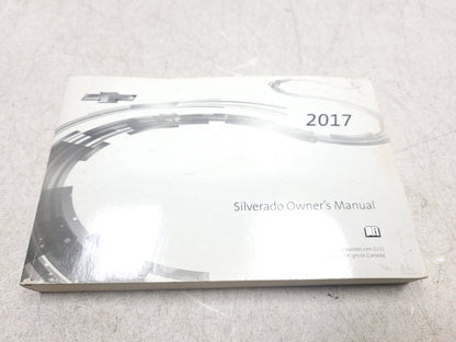 2017 Chevrolet Silverado 1500 Owner's Manual Book OEM