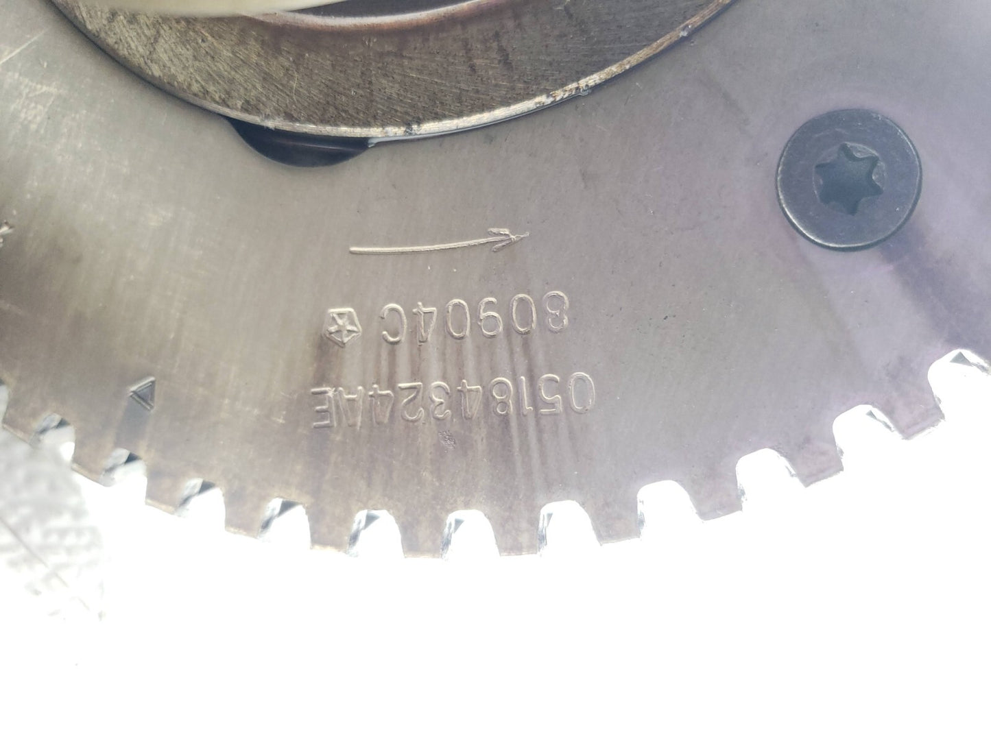 2016 Jeep Cherokee Crankshaft 3.2l OEM