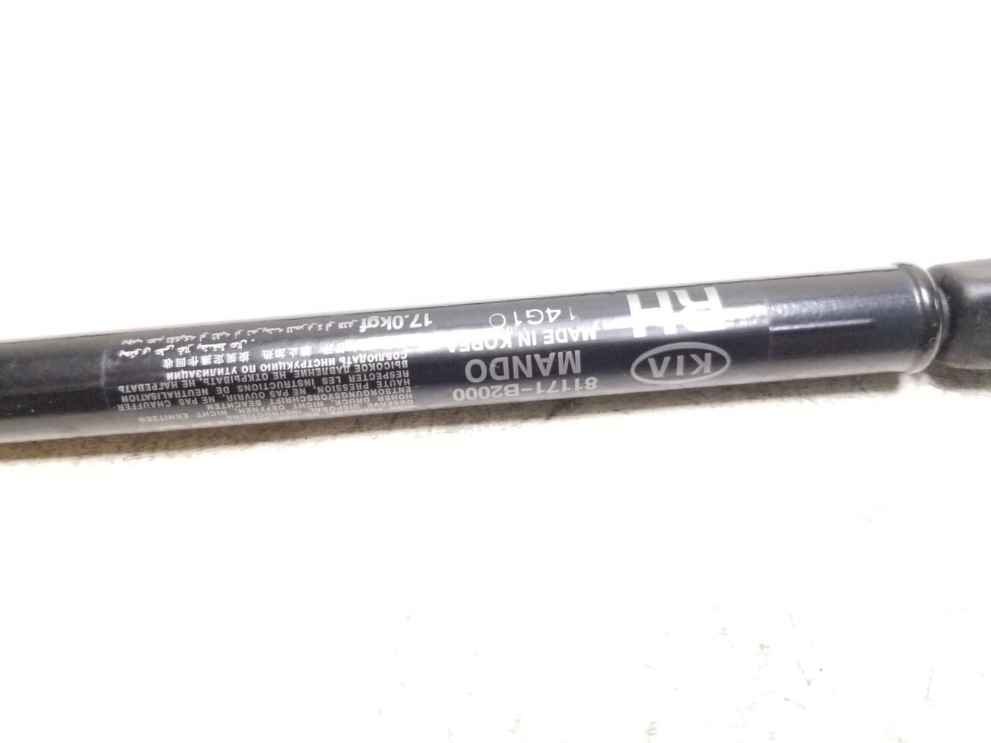 2014 - 2019 Kia Soul Hood Shock Strut Support Pair OEM