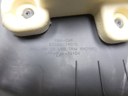 12-17 Hyundai Accent Sedan Door Panel Trim Rear Passenger Side Right OEM