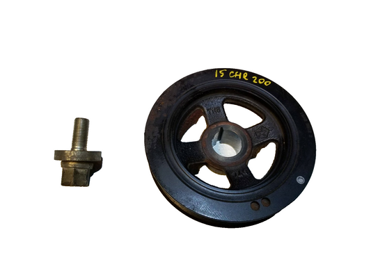 2015 Chrysler 200 Crankshaft Harmonic Balancer Pulley W/ Bolt 2.4l OEM