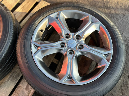 2017 Dodge Journey Wheel Rim 19" W/ Tire Toyo 225/55r19 2pcs OEM