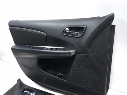 2017 Dodge Journey Front Door Trim Panel Left & Right Pair OEM