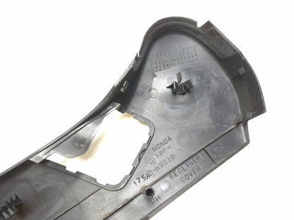 2008 Acura Tl Front Right Passenger Seat Side Cover Trim & Switch OEM