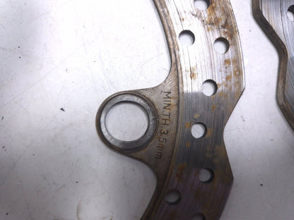 2020 Honda Cb300r Cbf300na Brake Rotor Disc Front & Rear Pair OEM
