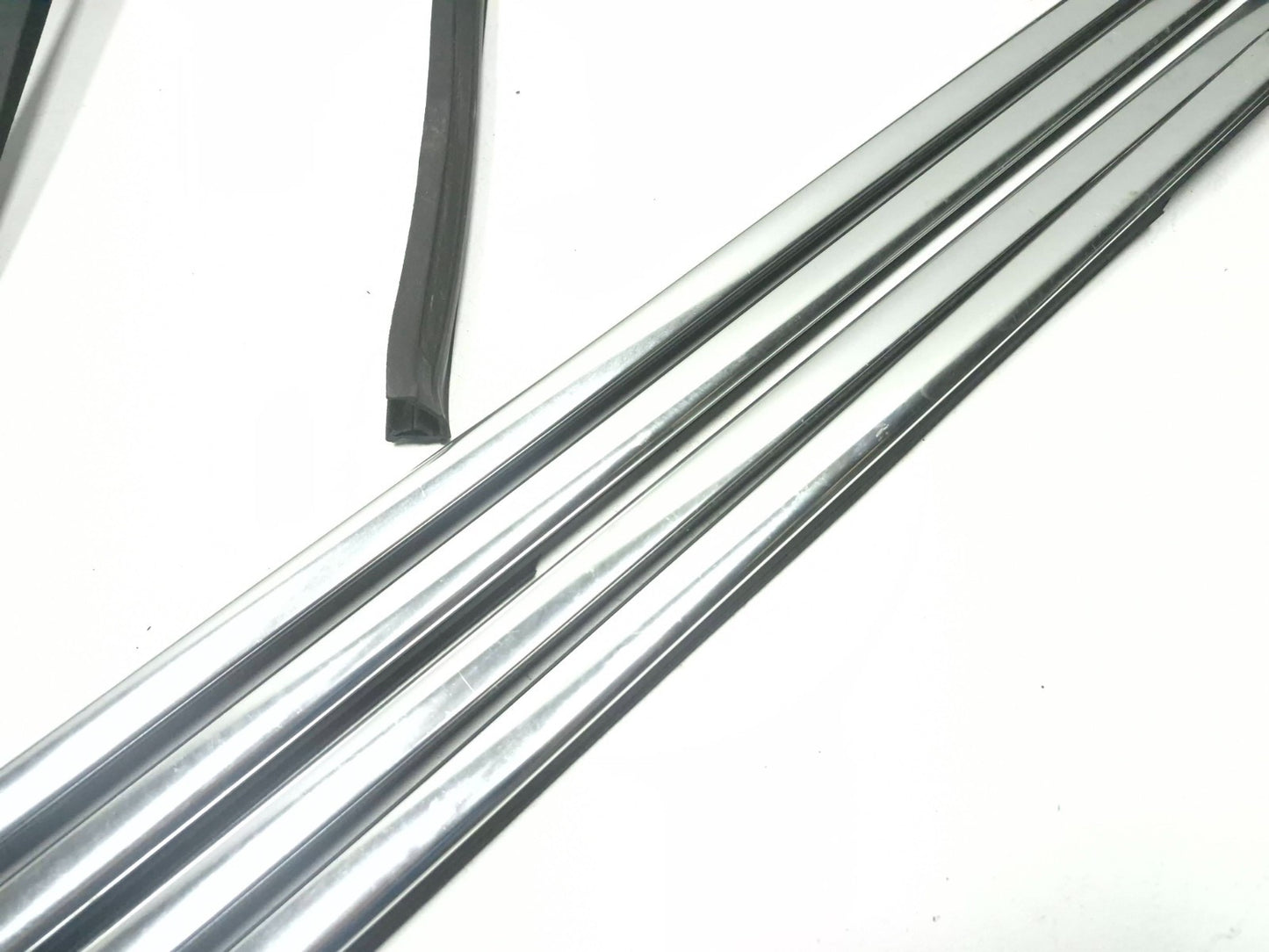 2013 Volvo S60 Door Window Belt Molding Front & Rear Set OEM