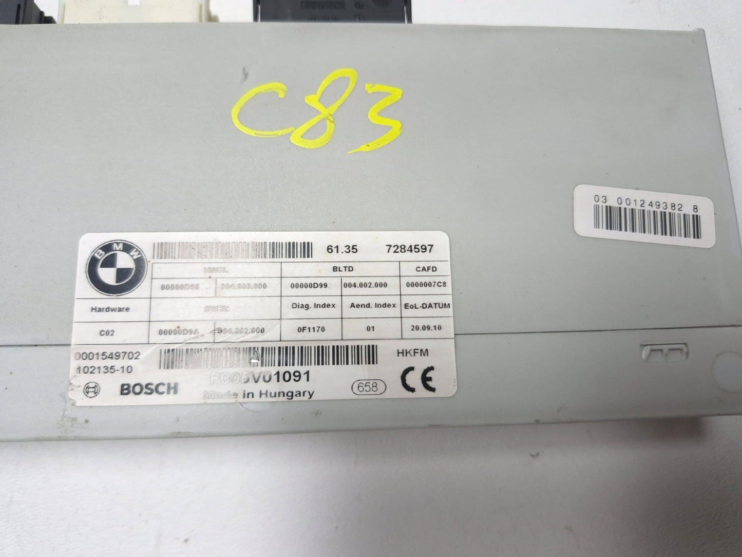 2011 BMW 750li Rear Power Trunk Tailgate Control Module 7284597 Oem✅