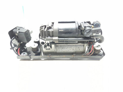 2011 BMW 750li Air Suspension Compressor Pump W/ Valve Block Assy OEM