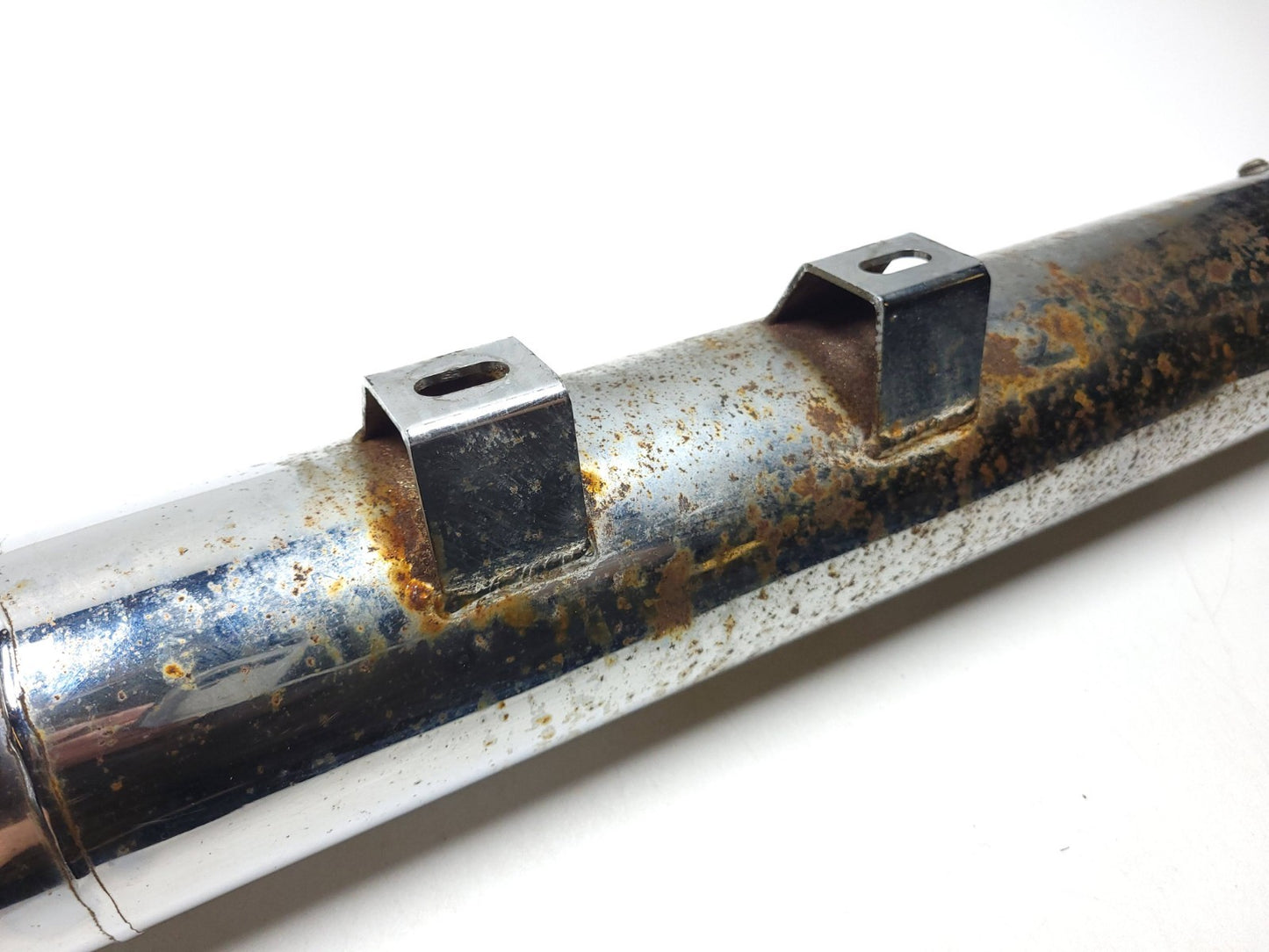 2007 Yamaha Xvs1300 V-star Exhaust Pipe Assy 3 Pcs OEM