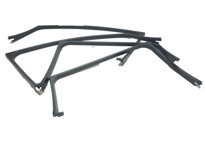 2012 Nissan Leaf Door Frame Glass Trim Front & Rear 4pcs OEM