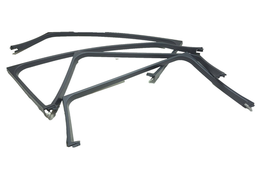 2012 Nissan Leaf Door Frame Glass Trim Front & Rear 4pcs OEM