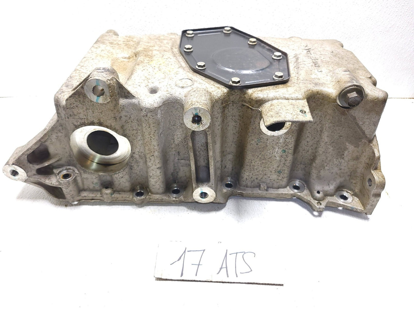2017 Cadillac Ats 2.0l AWD Engine Oil Pan OEM