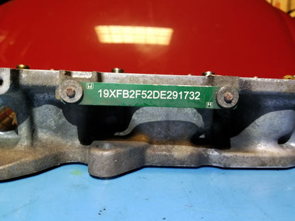 2013 Honda Civic 1.8l Crankshaft Bed Holder Bracket OEM