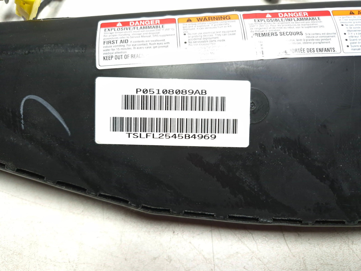 2011-2020 Dodge Grand Caravan Town Country Front Left Driver Seat Side Air Bag SRS Airbag OEM