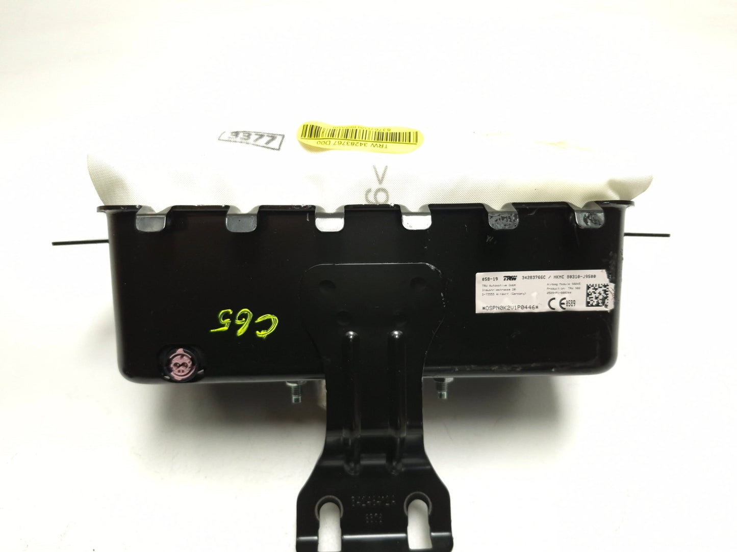 2018 - 2023 Hyundai Kona Dashboard Passenger Right Airbag SRS Air Bag OEM