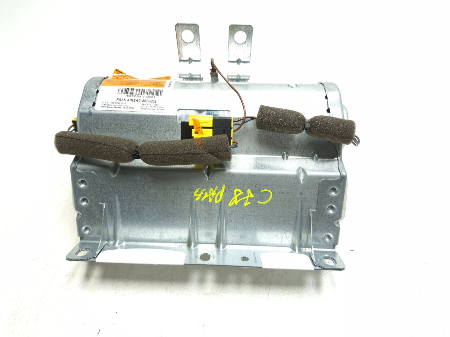 2007 - 2013 Volvo C30 Dashboard Air Bag Passenger Right OEM