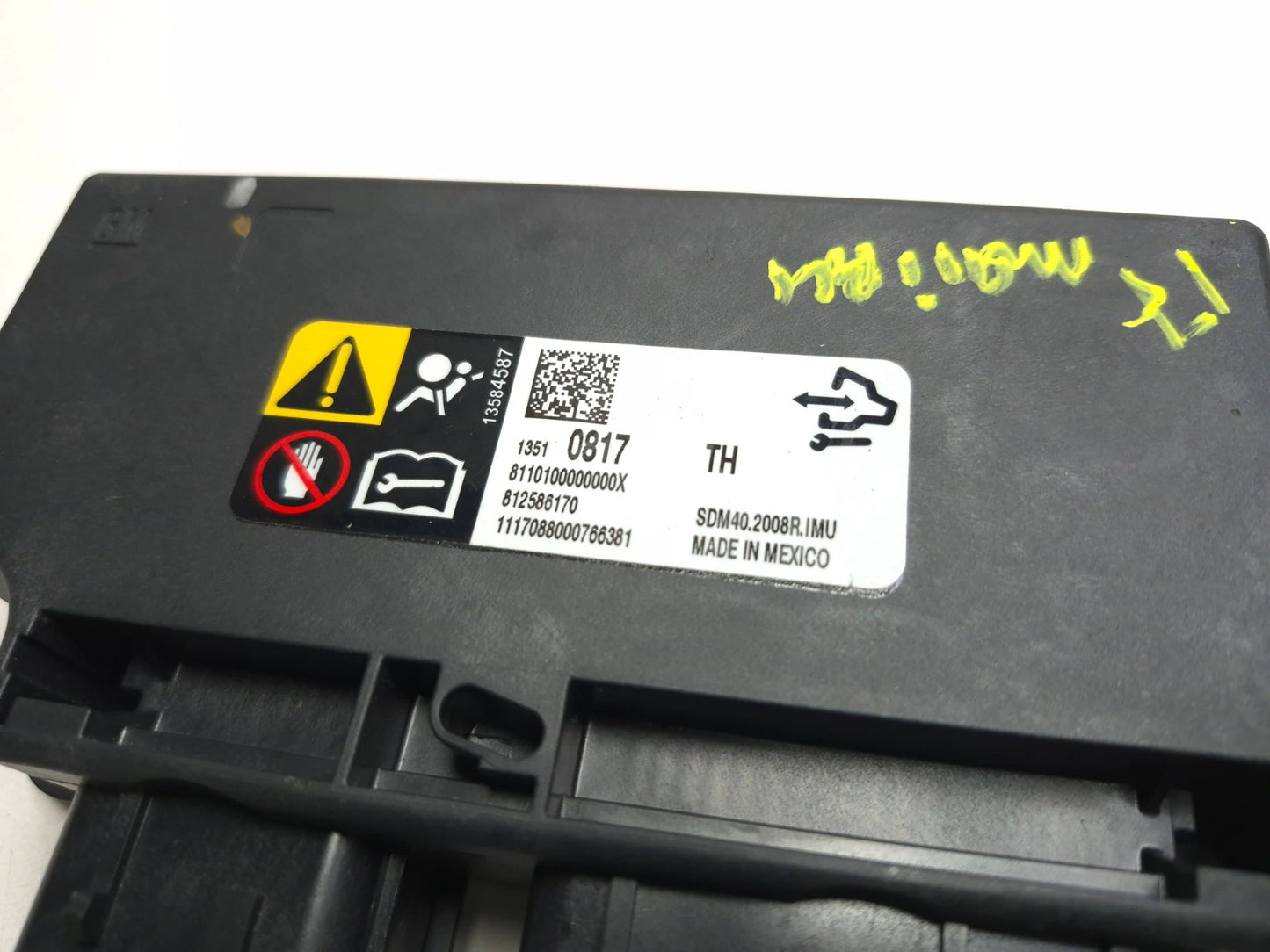 2017-2023 Chevrolet GMC Buick Cadillac Air Bag SRS Computer Module OEM