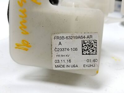 15 16 17 Ford Mustang Gt Front Door Lock Actuator Passenger Side Right OEM