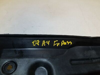 06 07 08 Audi A4 Right Pass Side Inner Fender Shield Plate 8e0821112a OEM 85k