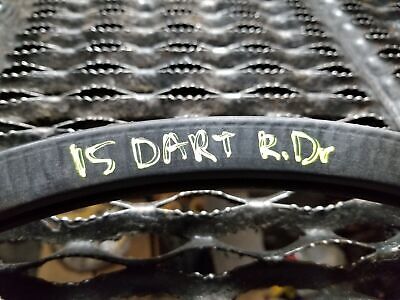 13 14 15 16  Dodge Dart Rear Left Driver Door Weatherstrip Seal Ome 76k