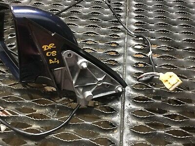 05 06 07 08 Audi A4 Left Driver Door Side View Mirror OEM (color:8a8a)