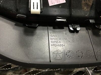 15 16 17 Chrysler 200 Speedometer Gauge Cluster Surround Dash Bezel Trim OEM
