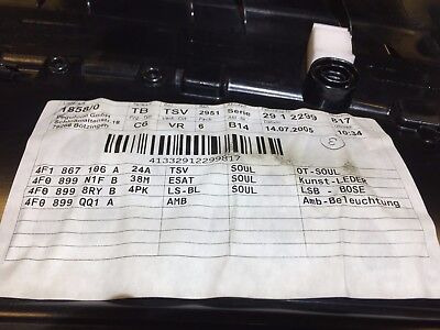 05 06 07 08 Audi A6 C6 Front Right Door Trim Panel Passenger Side 4f1867106a OEM