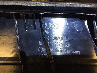 05 06 07 08 Audi A6 C6 Front Right Door Trim Panel Passenger Side 4f1867106a OEM