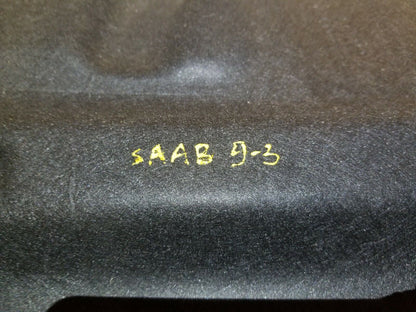 04 05 06 07 Saab 9-3 Convertible Rear Trunk Lid Trim Panel OEM