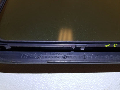 11 12 13 14 15  Audi Q7 Rear Sunroof Sun Roof Glass Panel OEM
