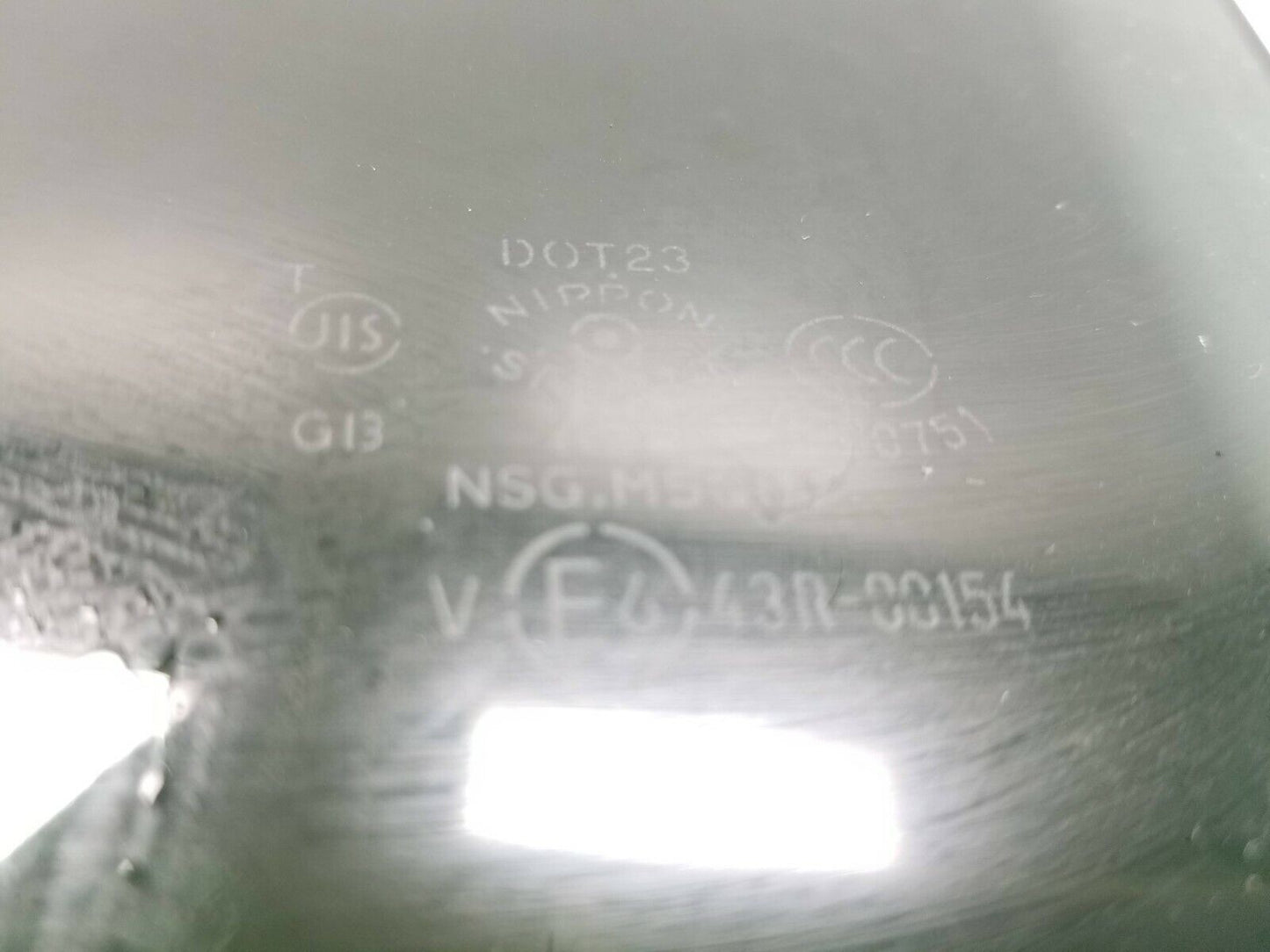 09 10 11 12 Infiniti Fx35 Rear Left Driver Door Window Glass OEM