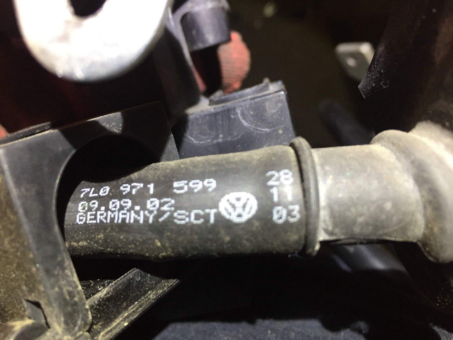 04 05 06 Porsche Cayenne Positive Battery Cable Alternator Harness OEM