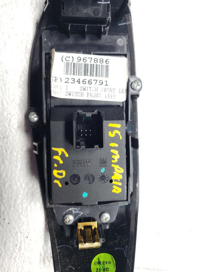 15 16 17 18 Chevy Impala Front Left Driver Power Window Master Switch OEM